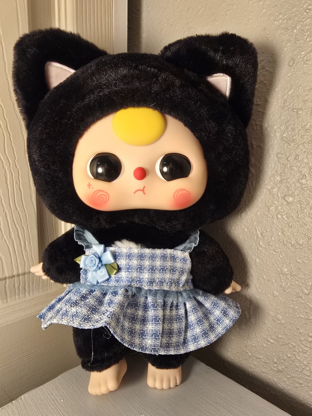 Baby Three: 400% Big Baby Plush - Cat With Dress